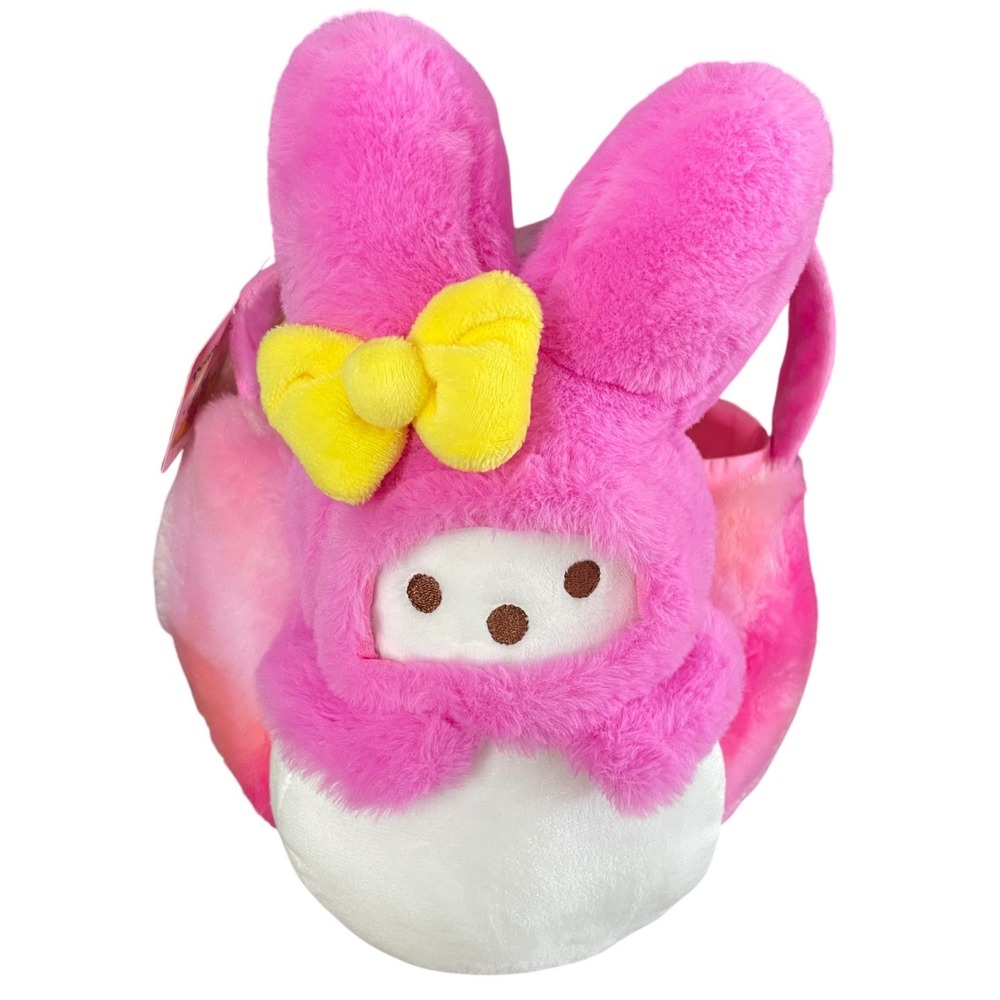 NEW Peeps My Melody Plush Easter Basket Hello Kitty & Friends Pink Bunny NWT‎
